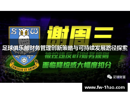 足球俱乐部财务管理创新策略与可持续发展路径探索